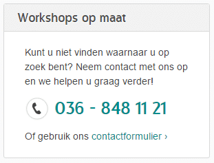 Workshoppen - Workshop creativiteit